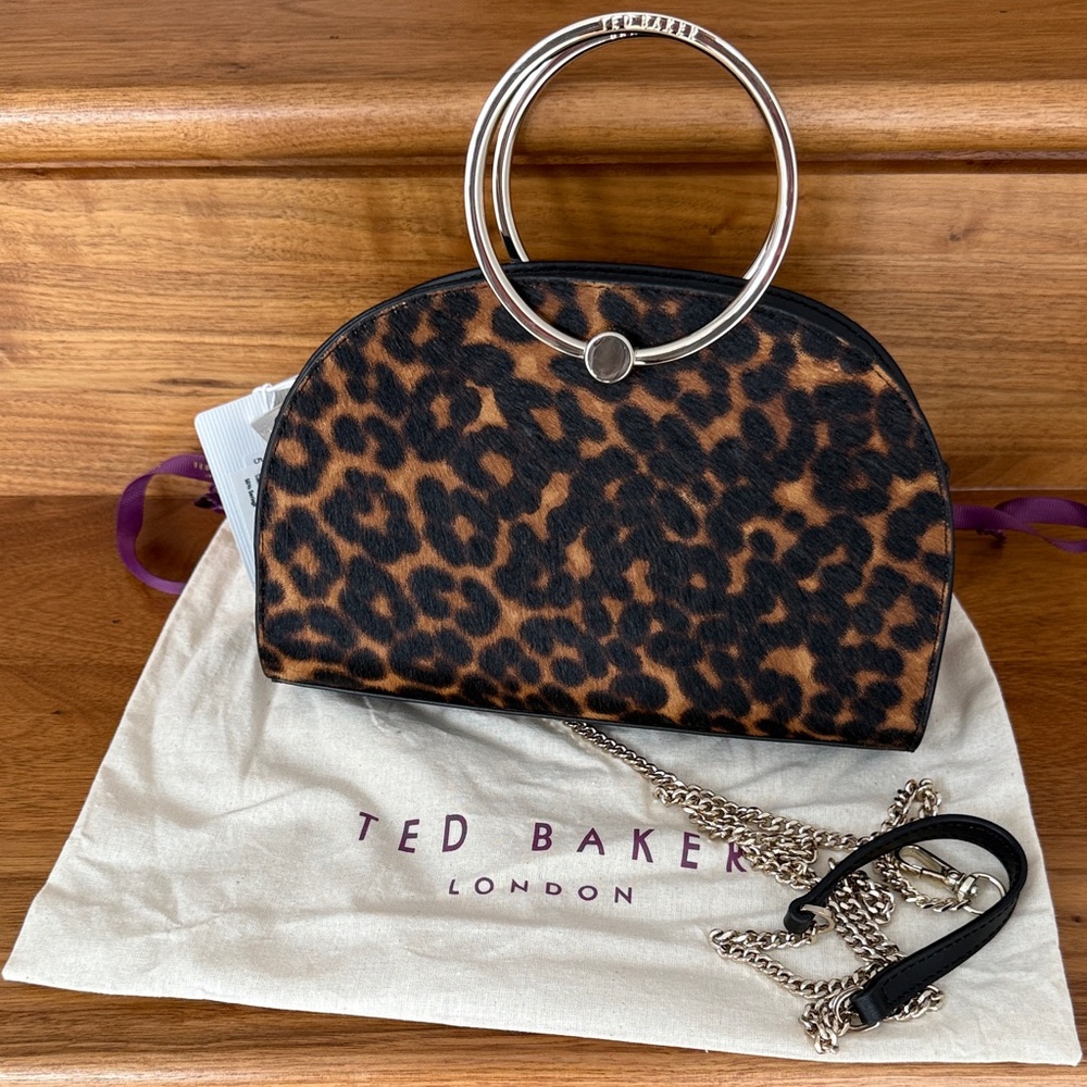 Ted Baker Leopard Hangbag